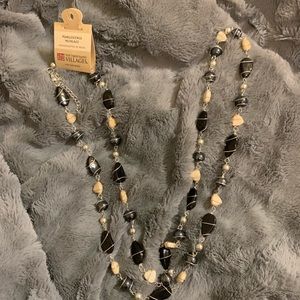 NWT Ten Thousand Villages Pearlescence Necklace
